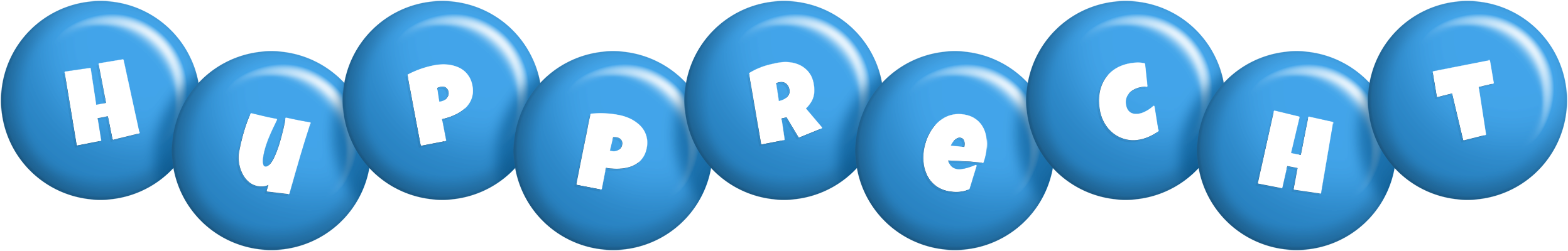 Hupprecht candy-blue logo