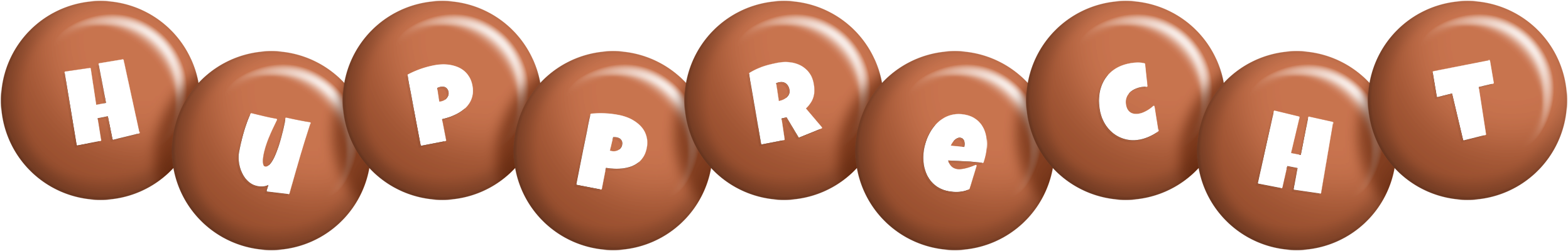 Hupprecht candy-brown logo