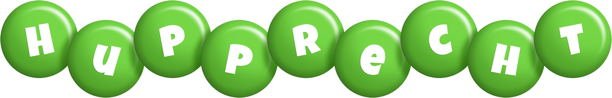 Hupprecht candy-green logo