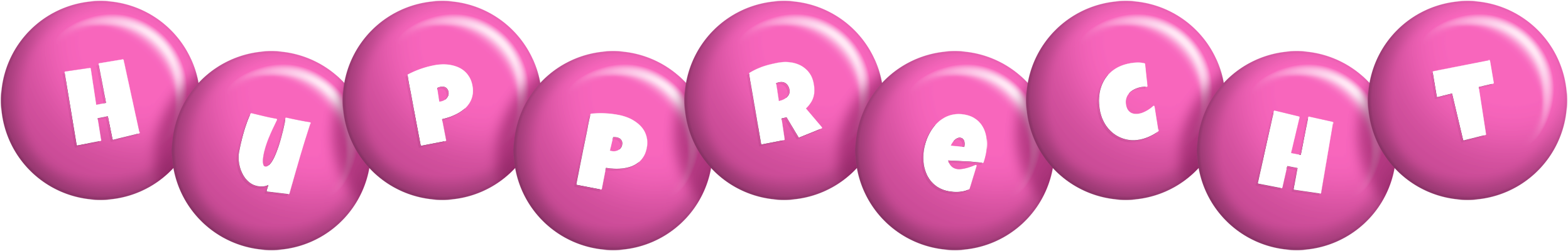 Hupprecht candy-pink logo