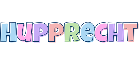 Hupprecht pastel logo