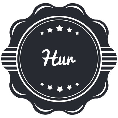 Hur badge logo