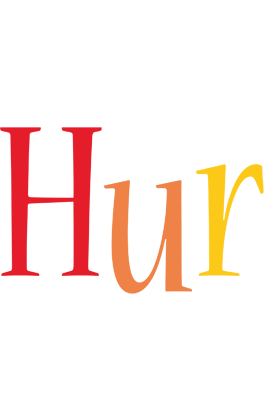 Hur birthday logo