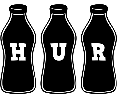 Hur bottle logo