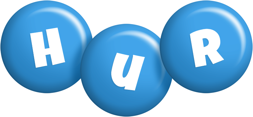 Hur candy-blue logo