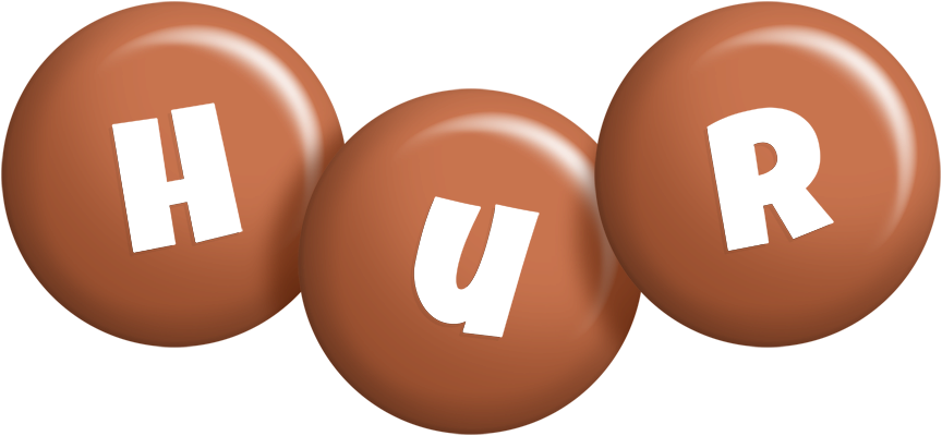 Hur candy-brown logo