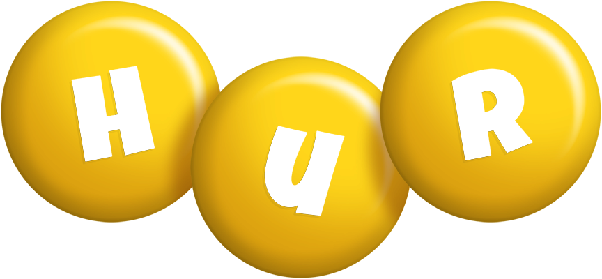 Hur candy-yellow logo