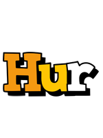 Hur cartoon logo