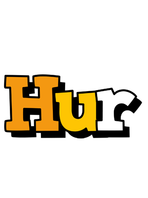 Hur cartoon logo