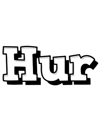Hur snowing logo