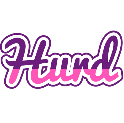 Hurd cheerful logo