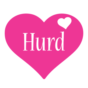 Hurd love-heart logo