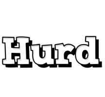 Hurd snowing logo