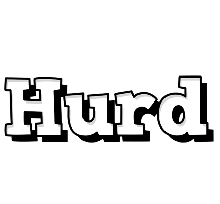 Hurd snowing logo