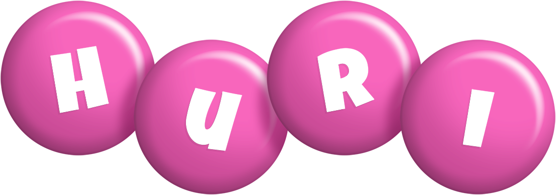 Huri candy-pink logo