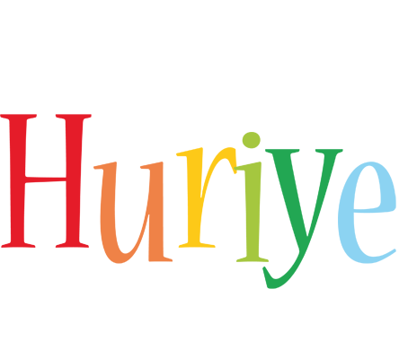 Huriye birthday logo