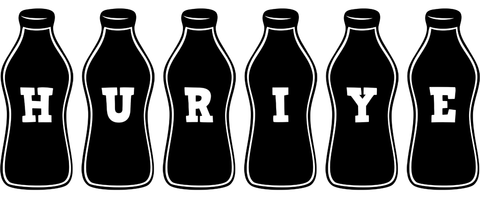 Huriye bottle logo
