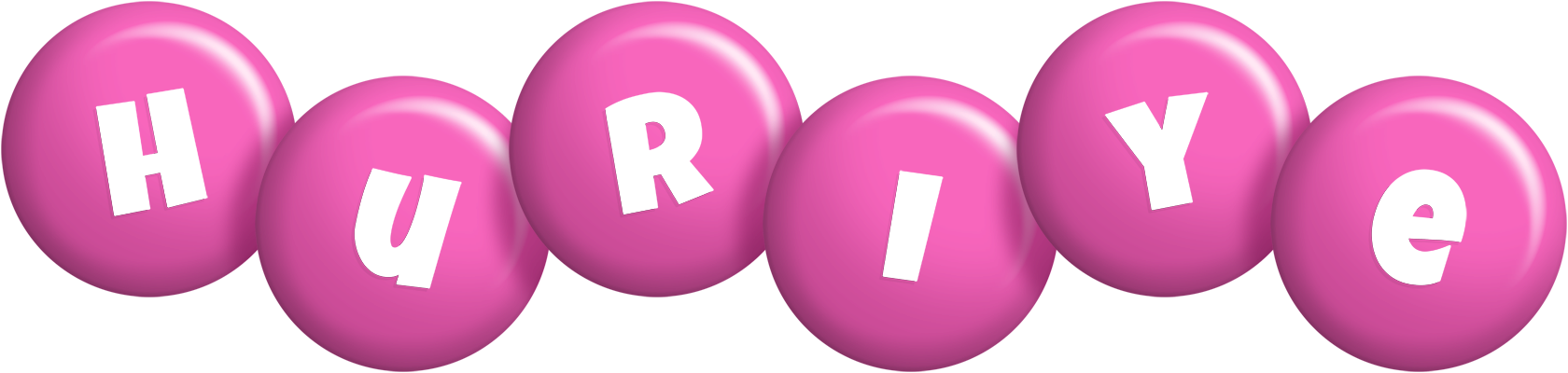Huriye candy-pink logo