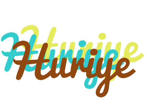 Huriye cupcake logo