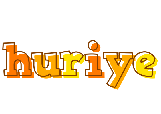 Huriye desert logo
