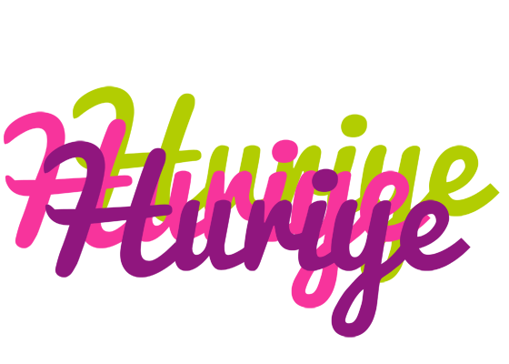 Huriye flowers logo