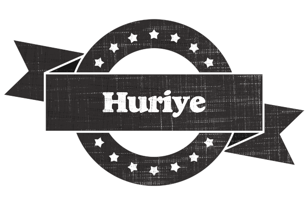 Huriye grunge logo
