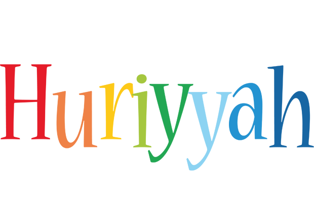 Huriyyah birthday logo