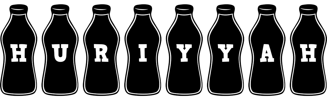 Huriyyah bottle logo
