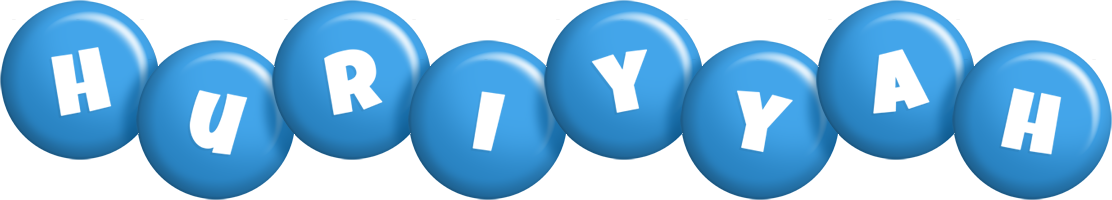 Huriyyah candy-blue logo