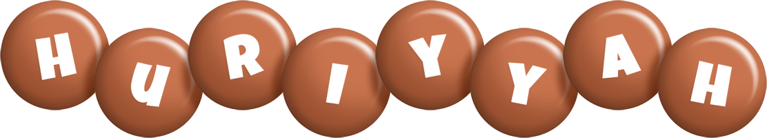 Huriyyah candy-brown logo