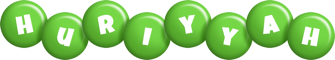 Huriyyah candy-green logo