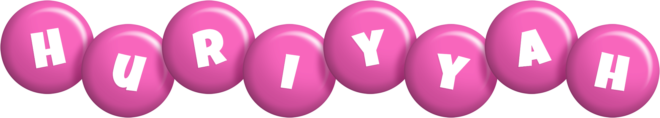 Huriyyah candy-pink logo