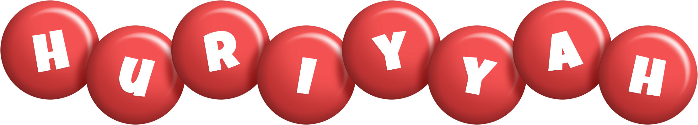 Huriyyah candy-red logo