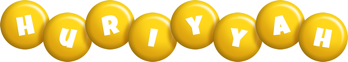 Huriyyah candy-yellow logo