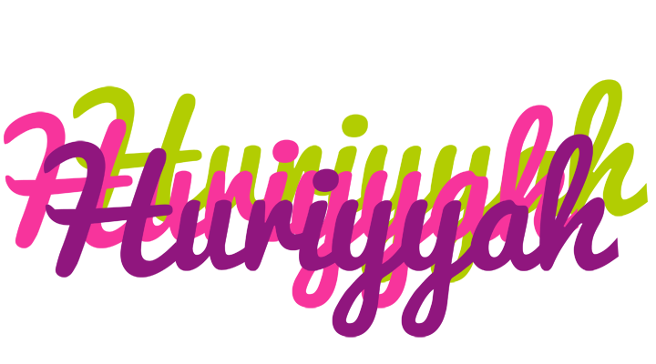 Huriyyah flowers logo