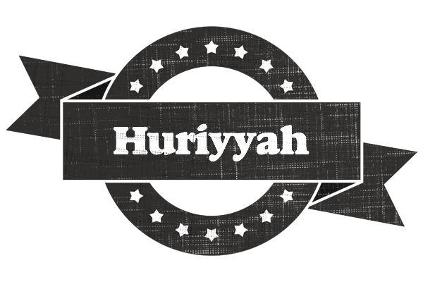 Huriyyah grunge logo
