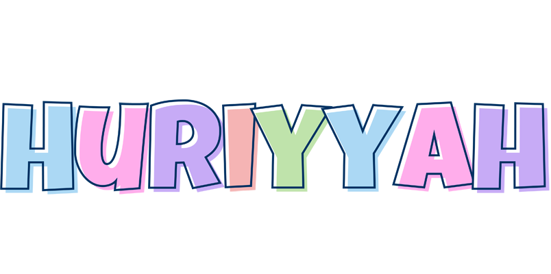 Huriyyah pastel logo