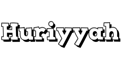 Huriyyah snowing logo