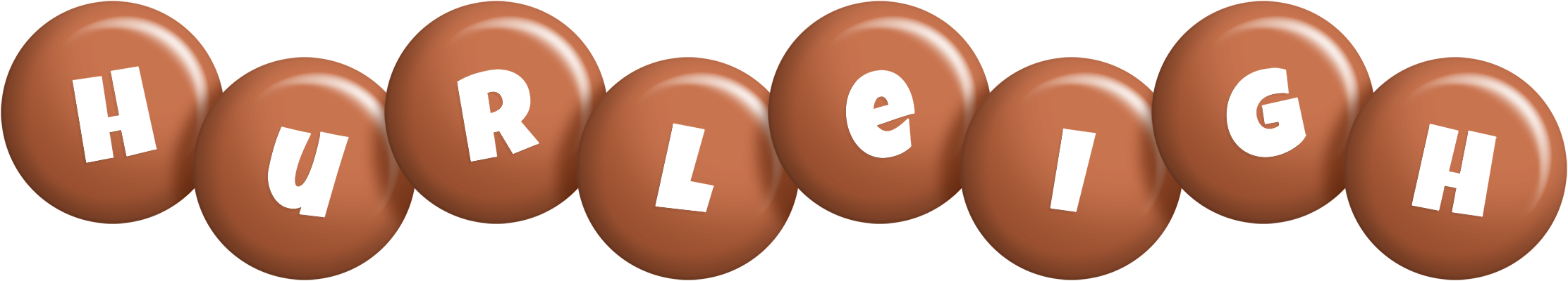 Hurleigh candy-brown logo