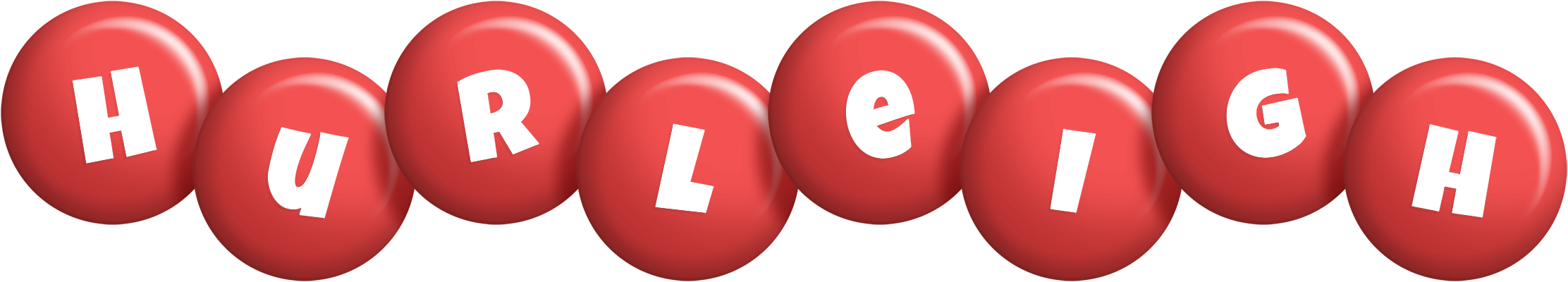 Hurleigh candy-red logo