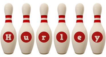 Hurley bowling-pin logo