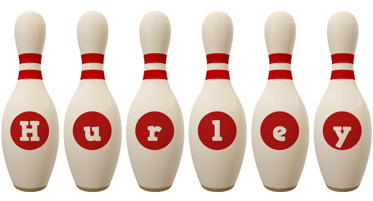 Hurley bowling-pin logo