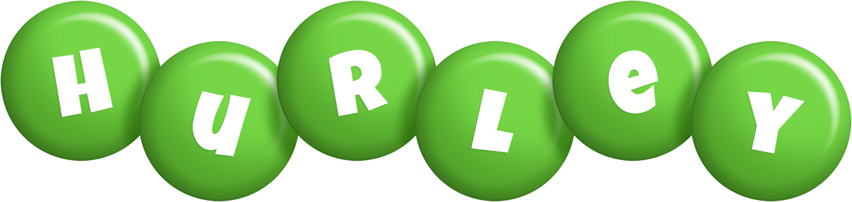 Hurley candy-green logo