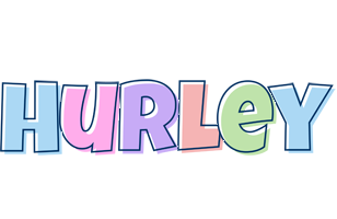 Hurley pastel logo