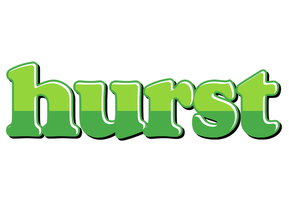Hurst apple logo