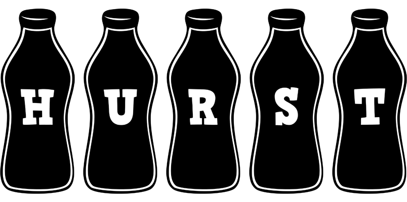 Hurst bottle logo