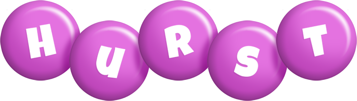 Hurst candy-purple logo