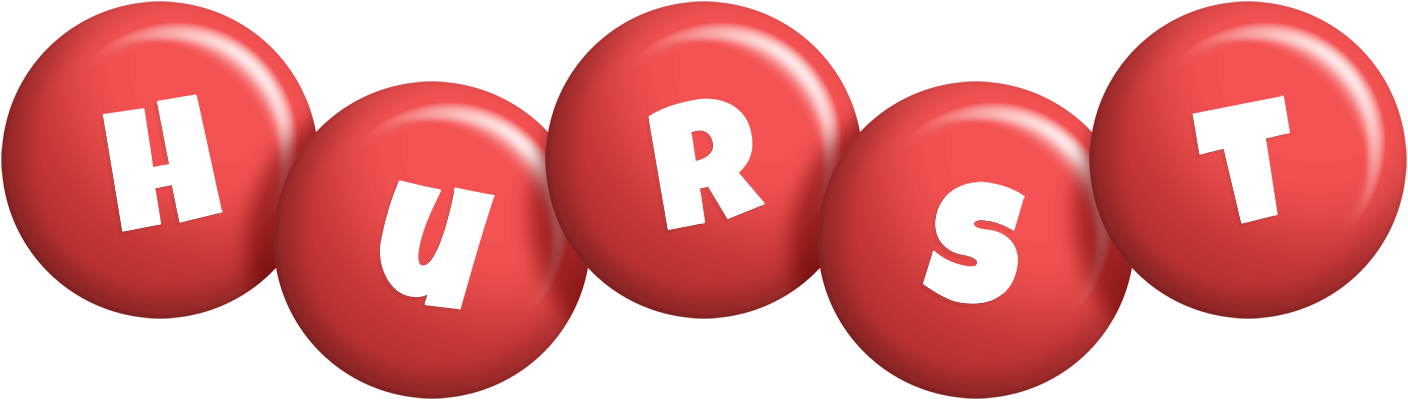 Hurst candy-red logo