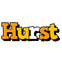 Hurst cartoon logo