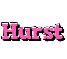 Hurst girlish logo